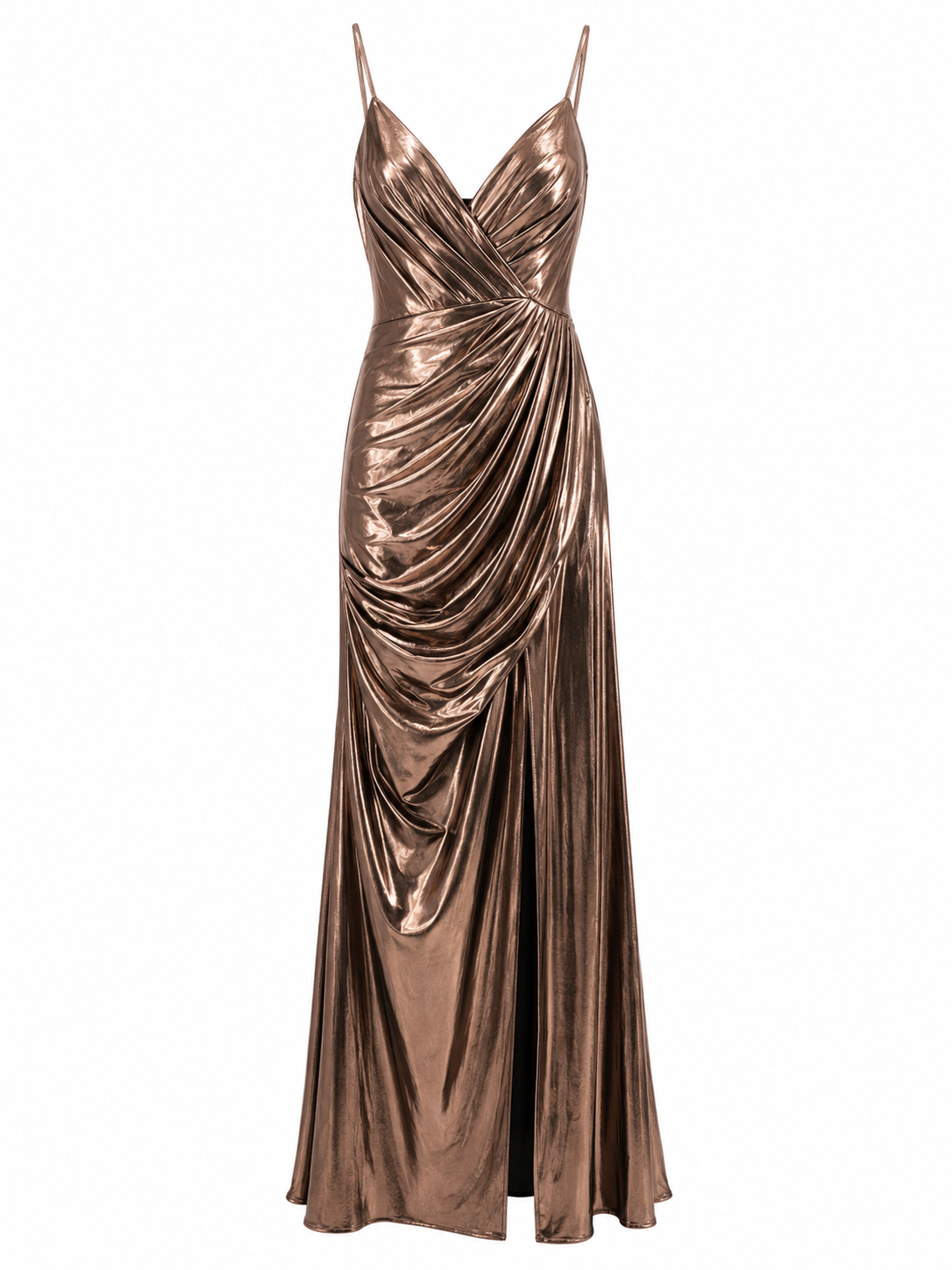 Vestido Lamé Rosa