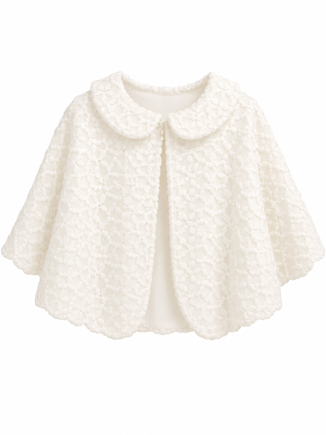 Capa de Niña Blanca Unitalla