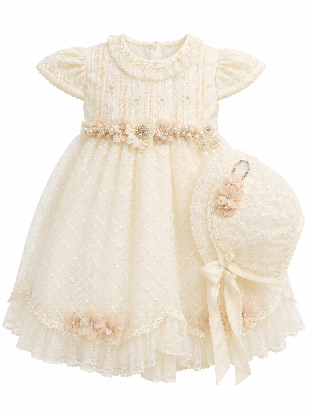 Vestido de Niña Detallado Flores