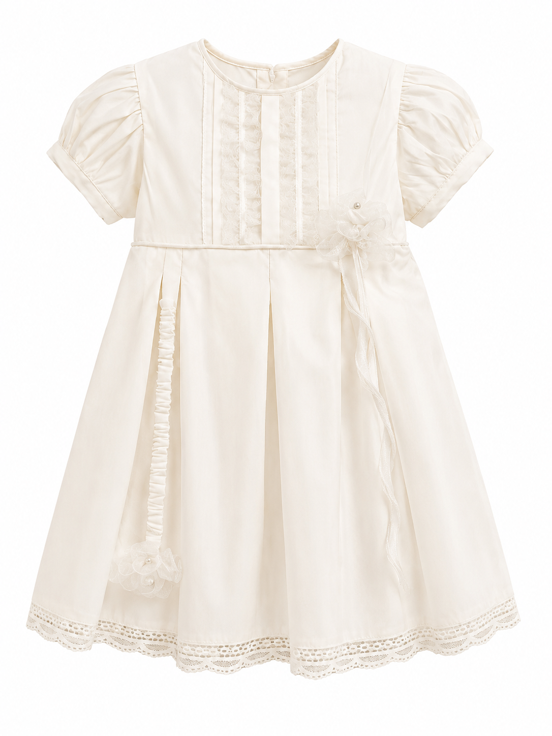 Vestido de Niña Blanco Aurora