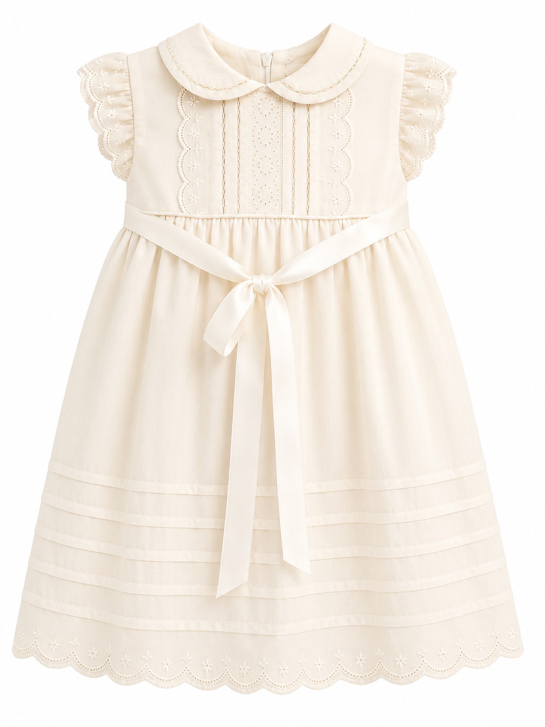 Vestido de Niña sin Manga c/Liston