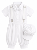 Traje de niño bombacho con moño