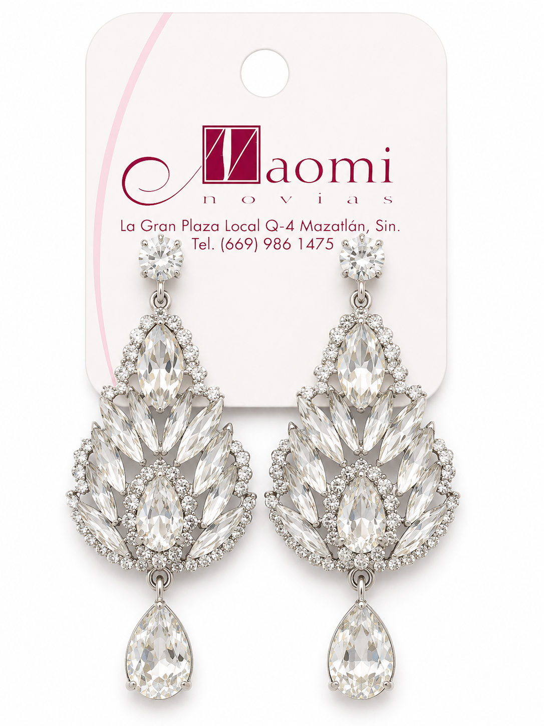 Pendientes de cristal