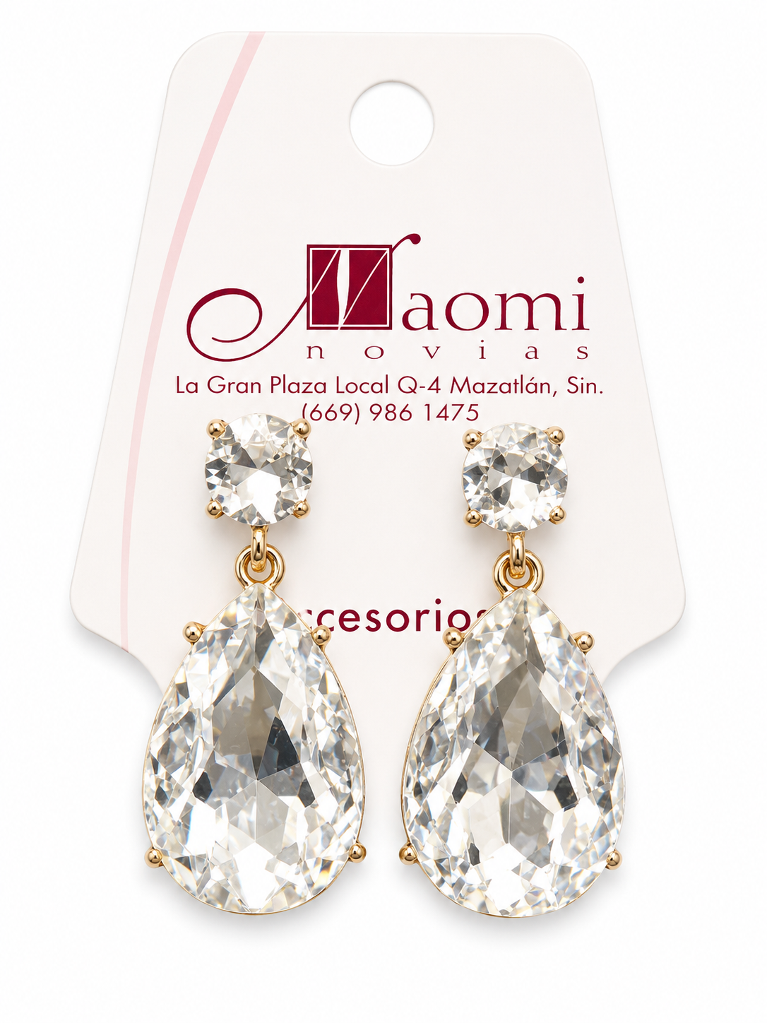 Pendientes cristalinos