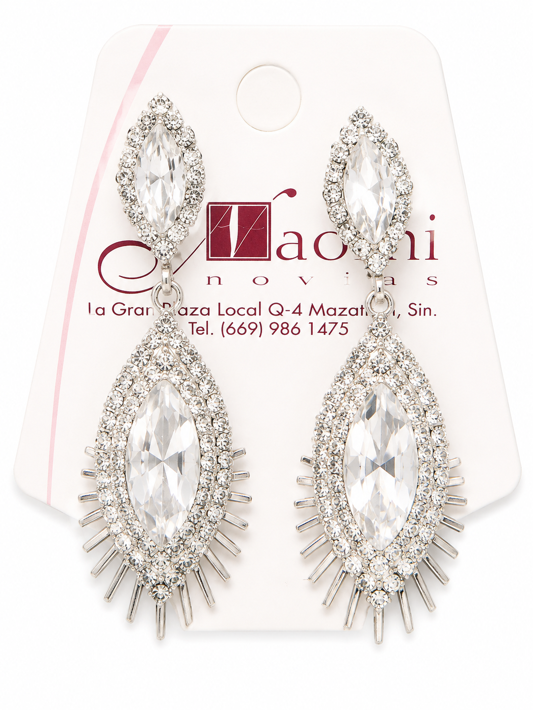 Pendientes de cristal