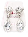 Pendientes de cristal