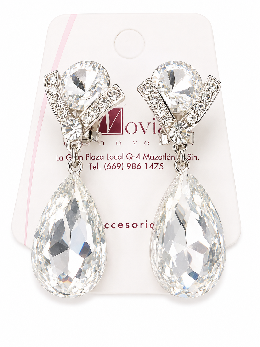 Pendientes de cristal