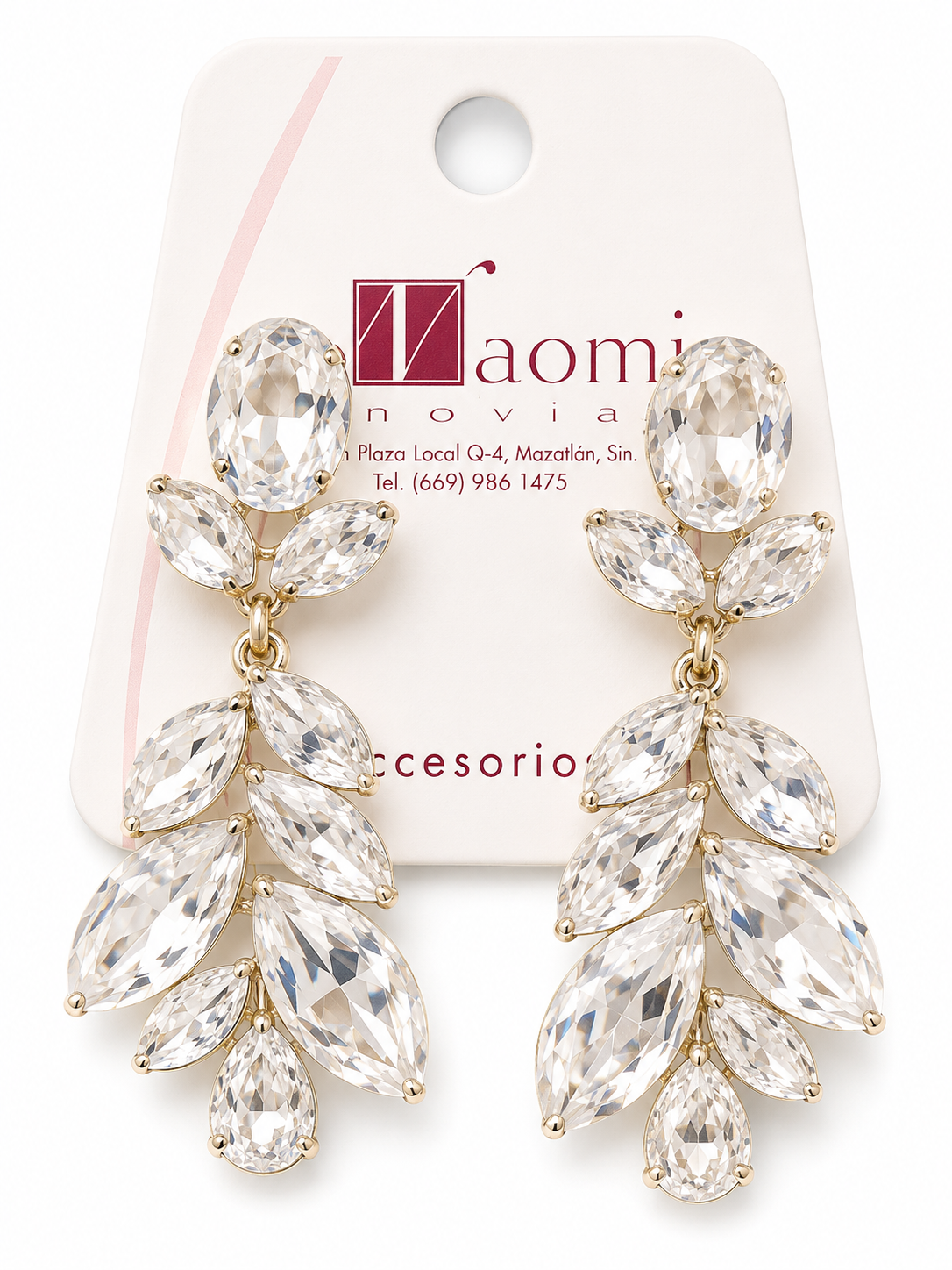 Pendientes de cristal