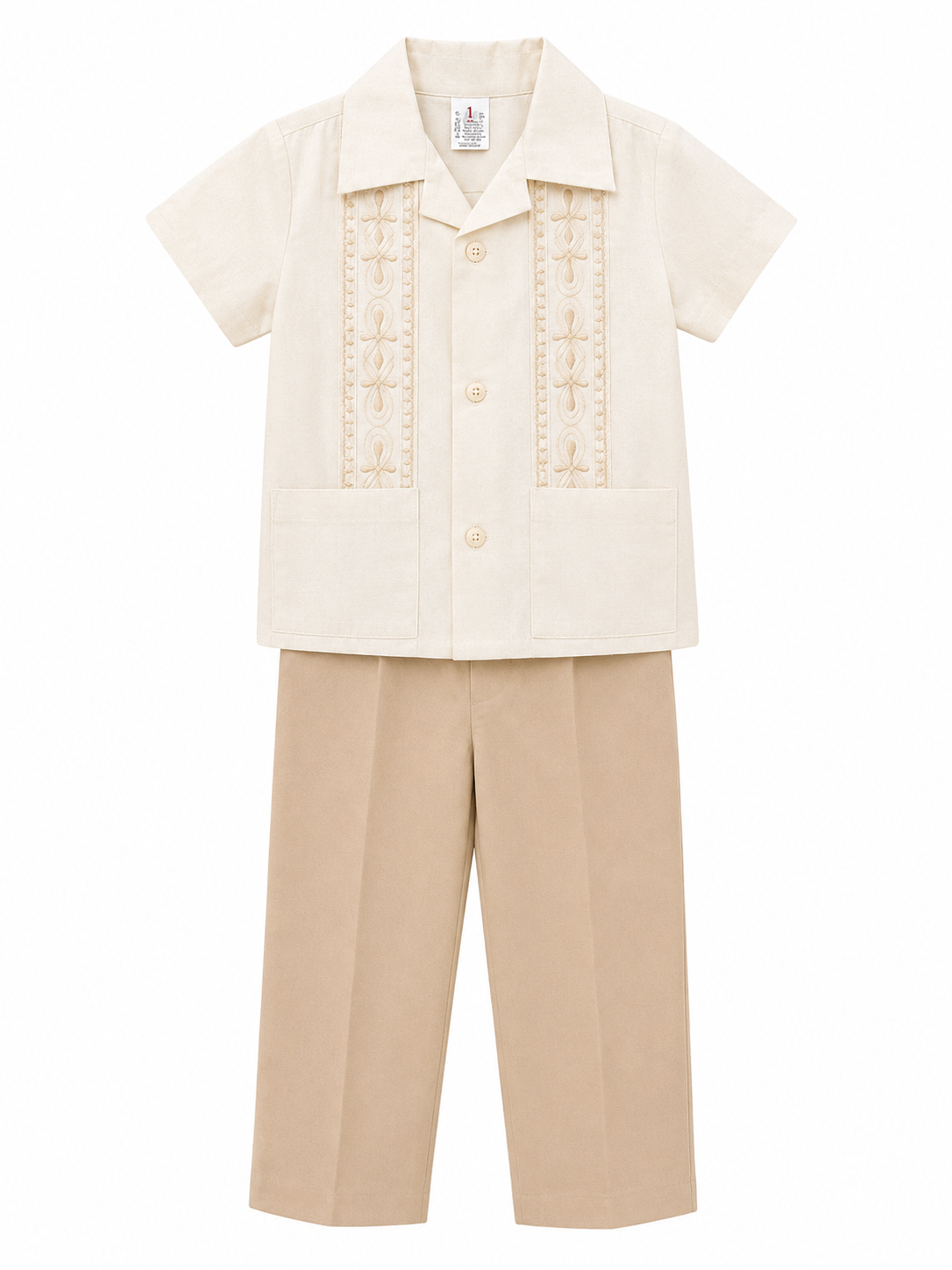 Traje con Guayabera