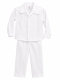 Traje Guayabera de Manga Larga