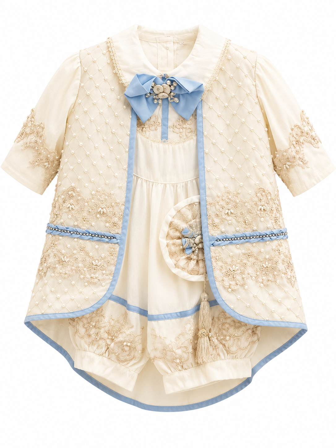 Bombacho Elegante con Azul