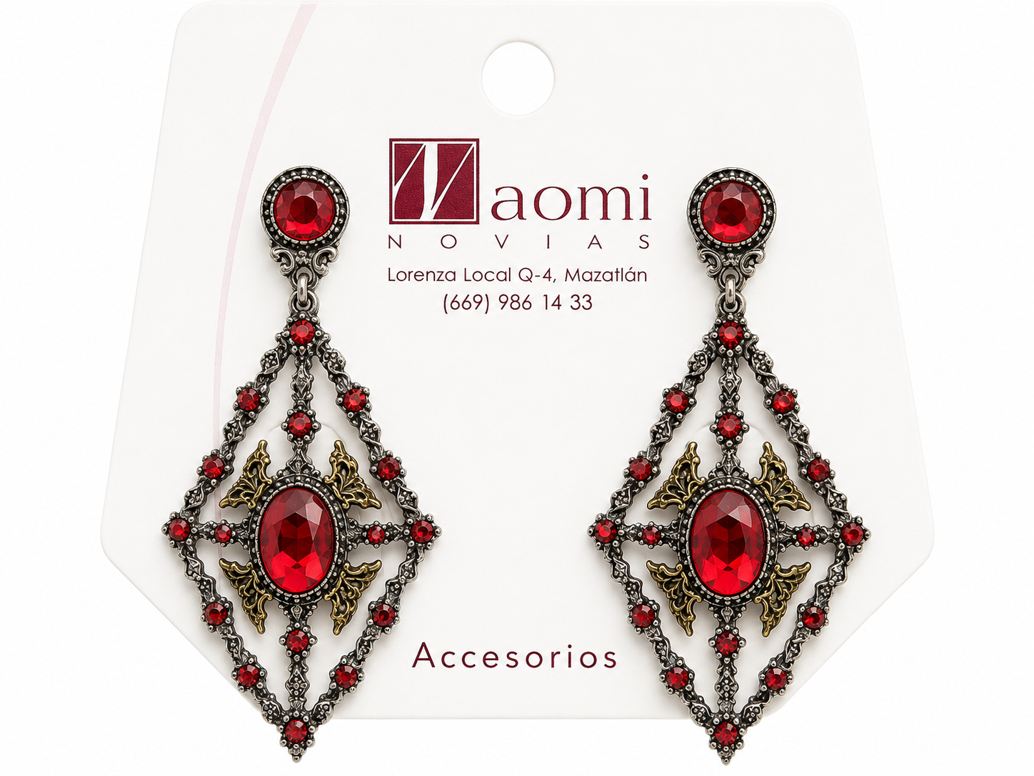 Pendientes de lujo