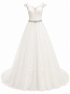 Vestido de Boda Elegante Largo Ivory
