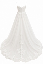 Vestido de boda Color Ivory Detallado