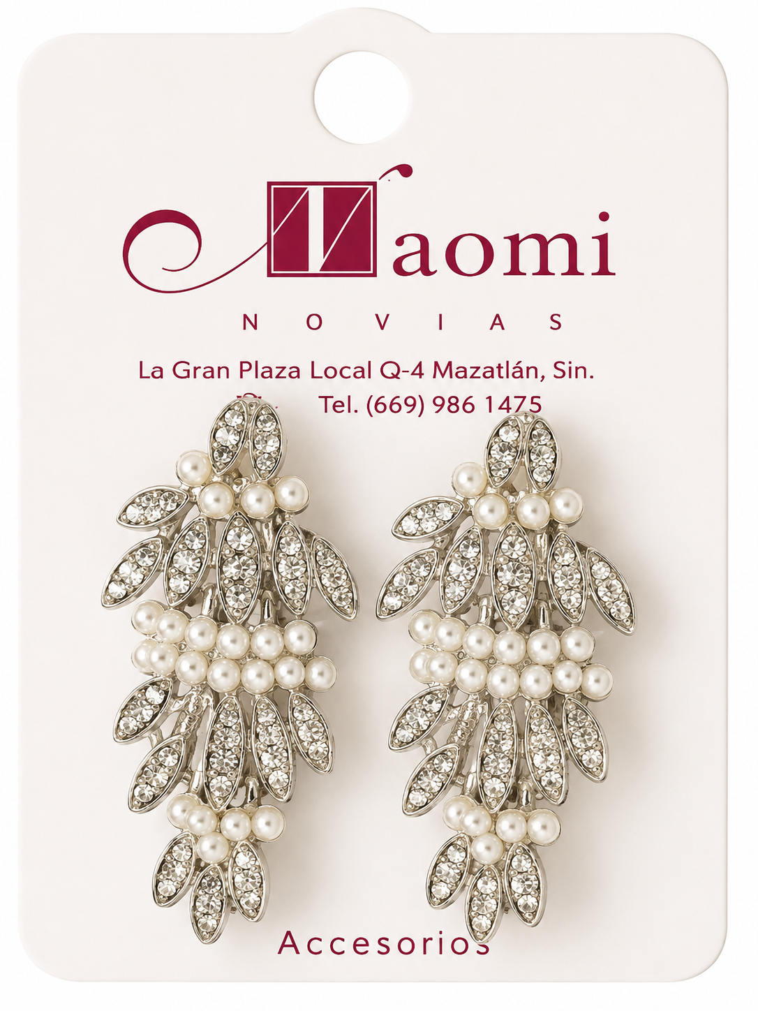 Joyería elegante y detalles perlados