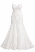 Vestido de Boda con Detalle Floral