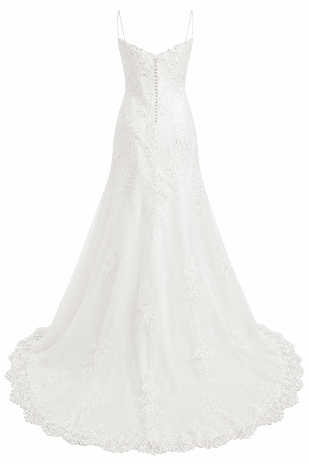 Vestido de Boda con Detalle Floral