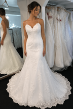 Vestido de Boda con Detalle Floral