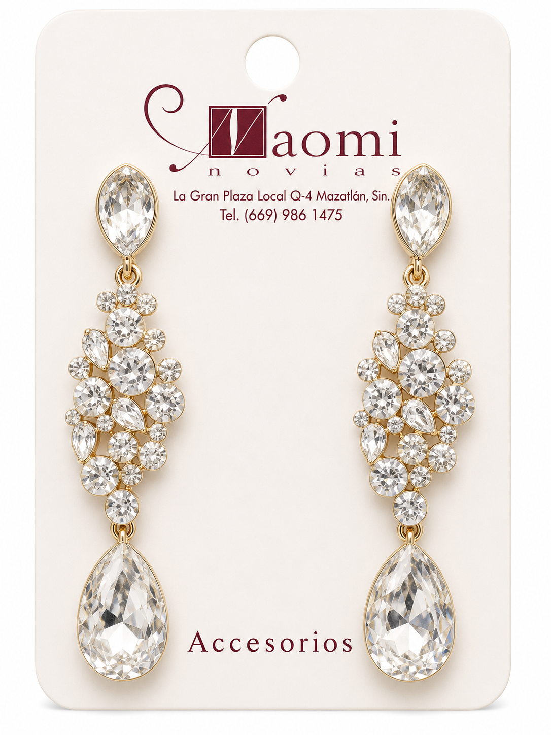 Pendientes de cristales
