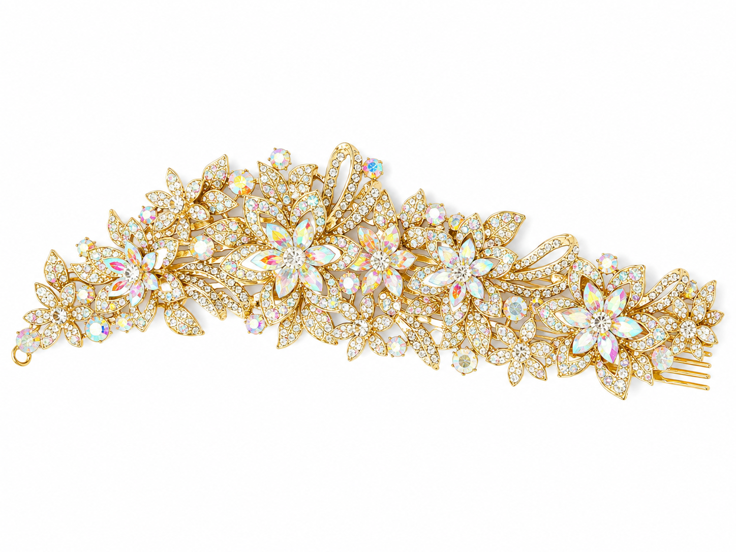 Accesorio de cabello dorado