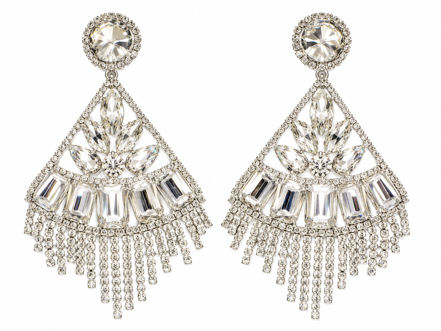 Pendientes con cristales