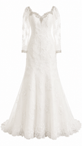 Vestido de Boda Ivory Espalda Escotada