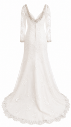 Vestido de Boda Ivory Espalda Escotada