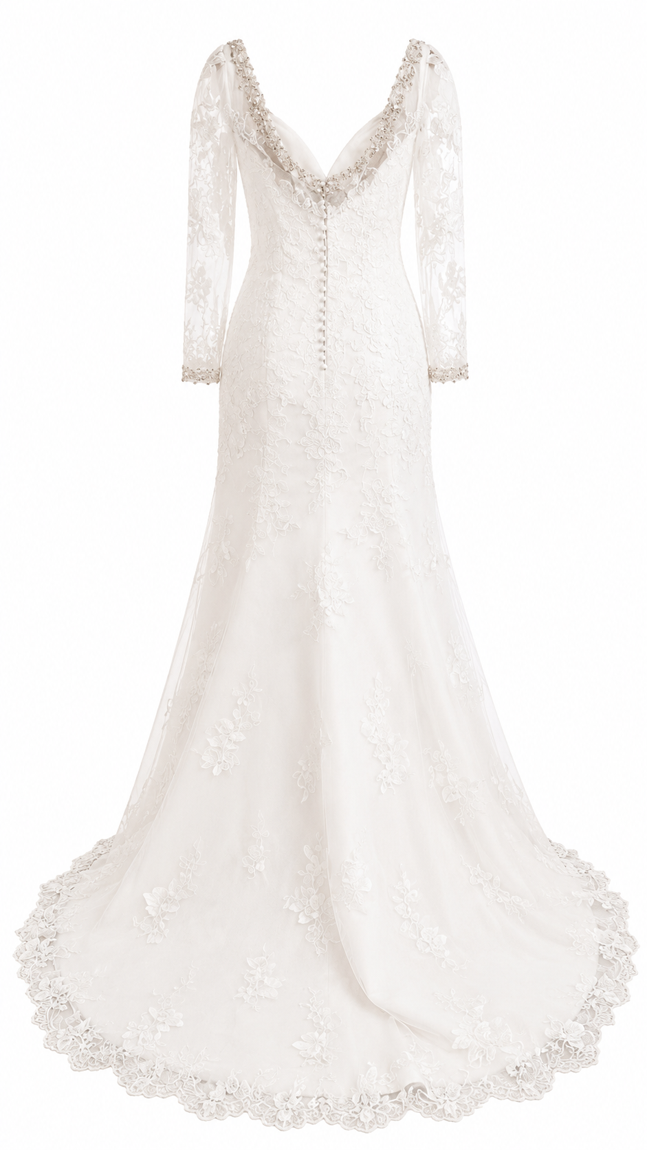 Vestido de Boda Ivory Espalda Escotada