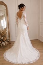Vestido de Boda Ivory Espalda Escotada