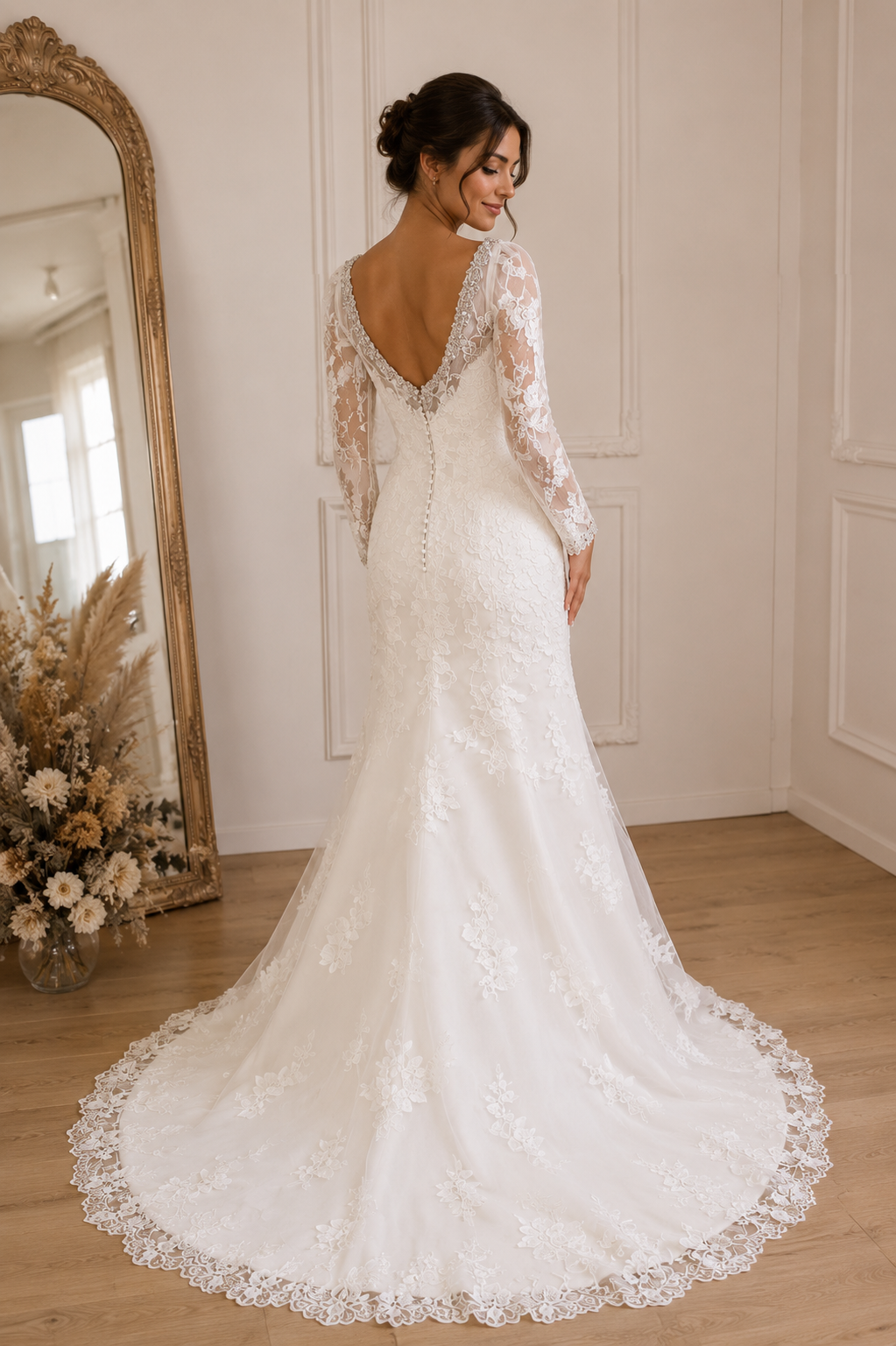 Vestido de Boda Ivory Espalda Escotada