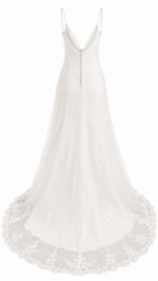 Vestido de Boda Ivory Escotado