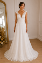 Vestido de Boda Ivory Escote