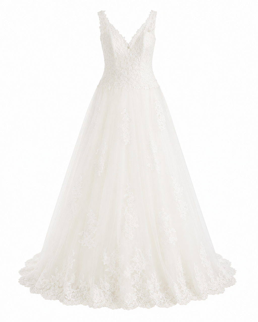 Vestido Ivory de Boda Espalda Abierta