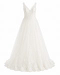 Vestido Ivory de Boda Espalda Abierta