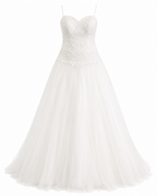 Vestido de Boda Ivory Elegante Largo