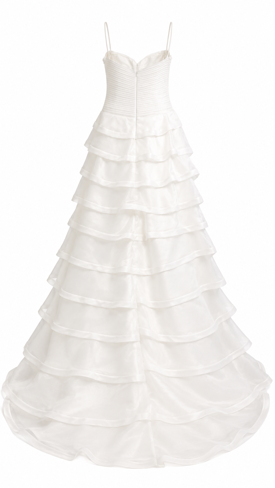 Vestido Blanco de Novia Elegante por Division