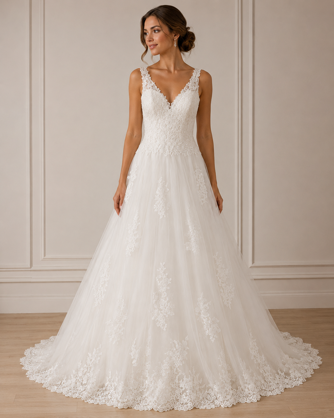 Vestido de Novia Espalda Descubierta