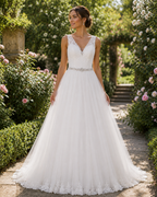 Vestido de Boda Elegante y Sofisticado