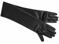 Guantes largos negros