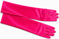 Guantes largos rosas