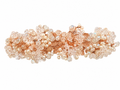 Tocado rosa gold