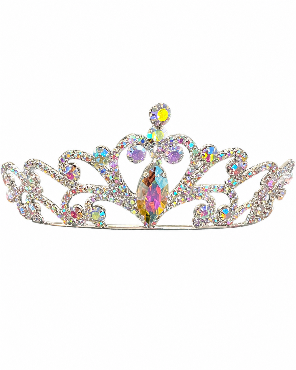 Tiara con cristales