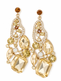 Pendientes dorados largos
