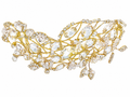 Tocado dorado