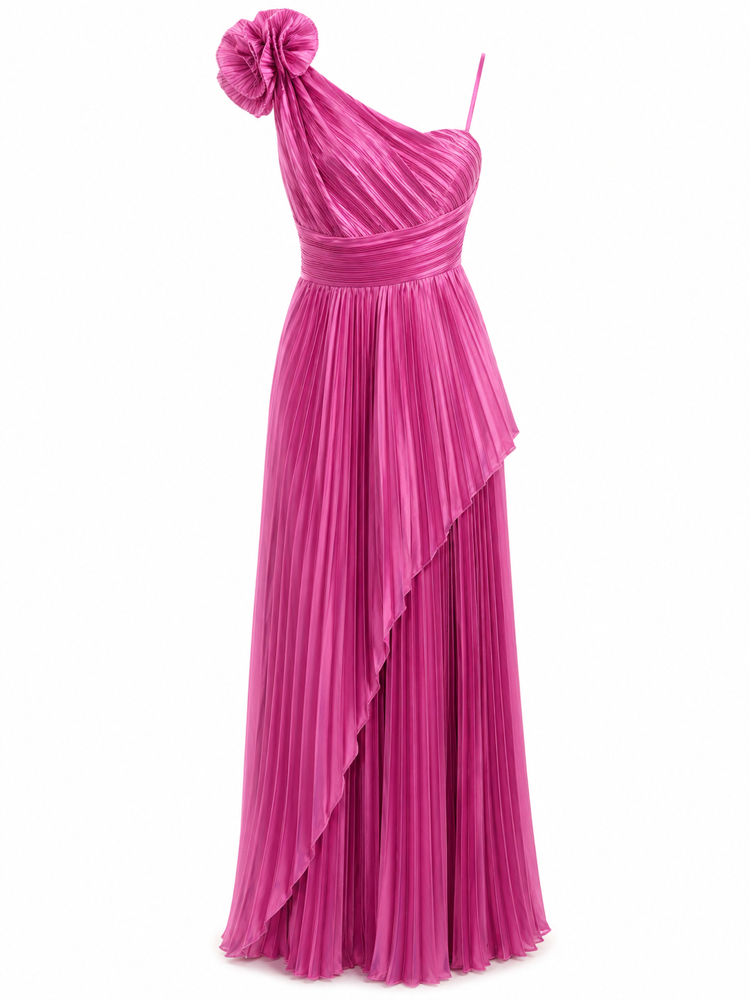 Vestido de Noche Rosa Chicle