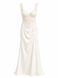 Vestido de Boda Civil Blanco Licra