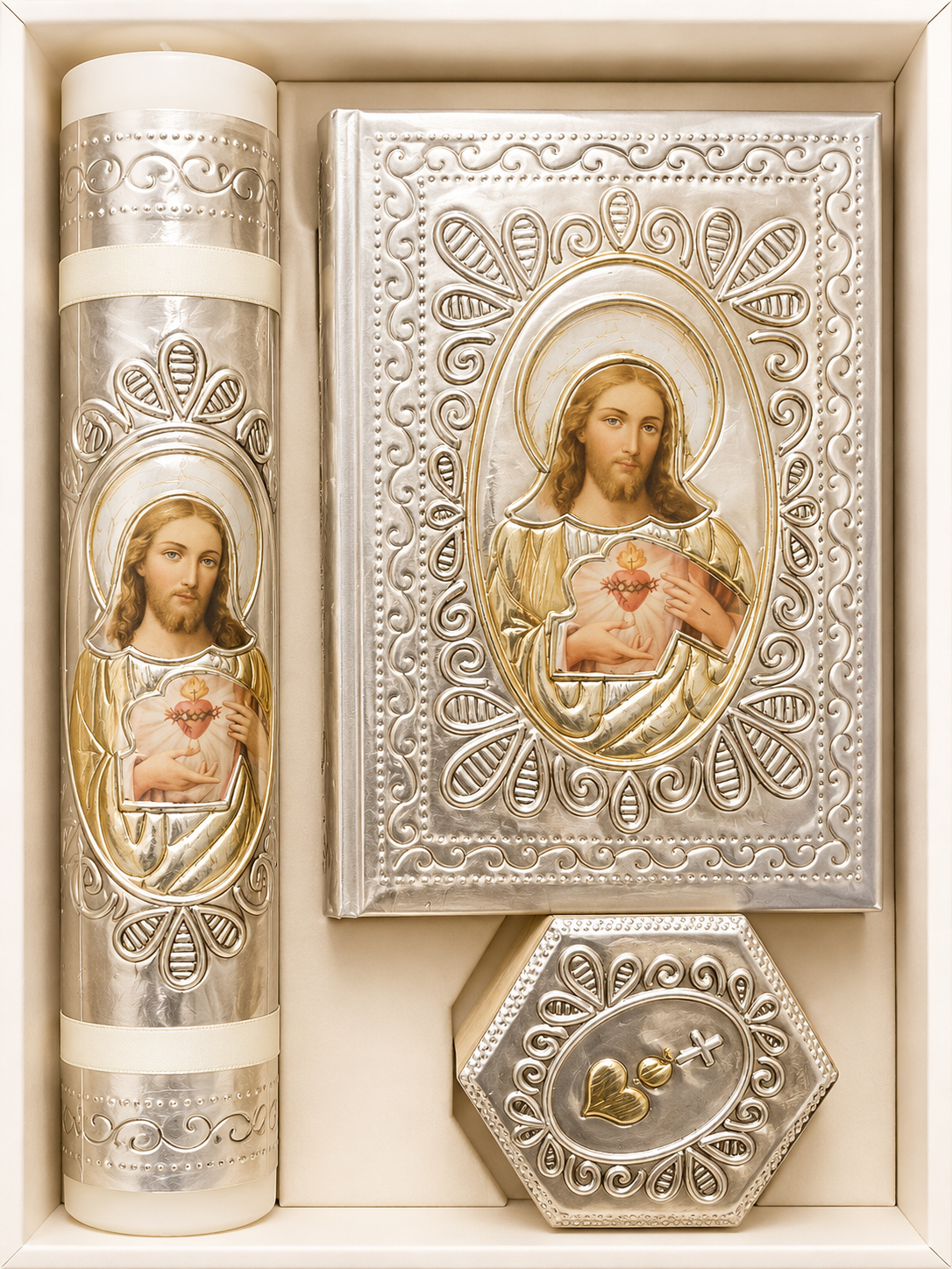 Estuche de primera comunión niño