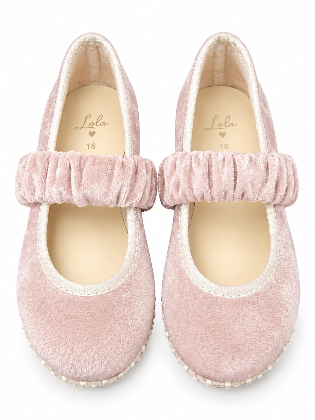 Zapatos bailarina rosa